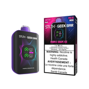 STLTH X Geek Bar Disposable Vape - 80K Puffs - 30mL - Purple Grape Ice