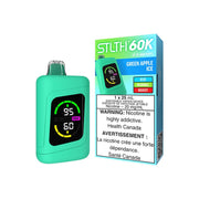 STLTH 60K Disposable Vape - 60K Puffs - 25mL - Green Apple Ice