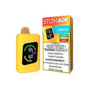 STLTH 60K Disposable Vape - 60K Puffs - 25mL - Mango Ice