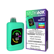STLTH 60K Disposable Vape - 60K Puffs - 25mL - White Grape Ice