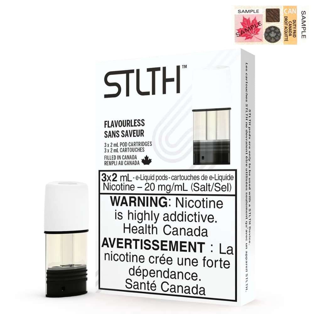 Flavourless - STLTH Pre-Filled Pods - 3x2mL