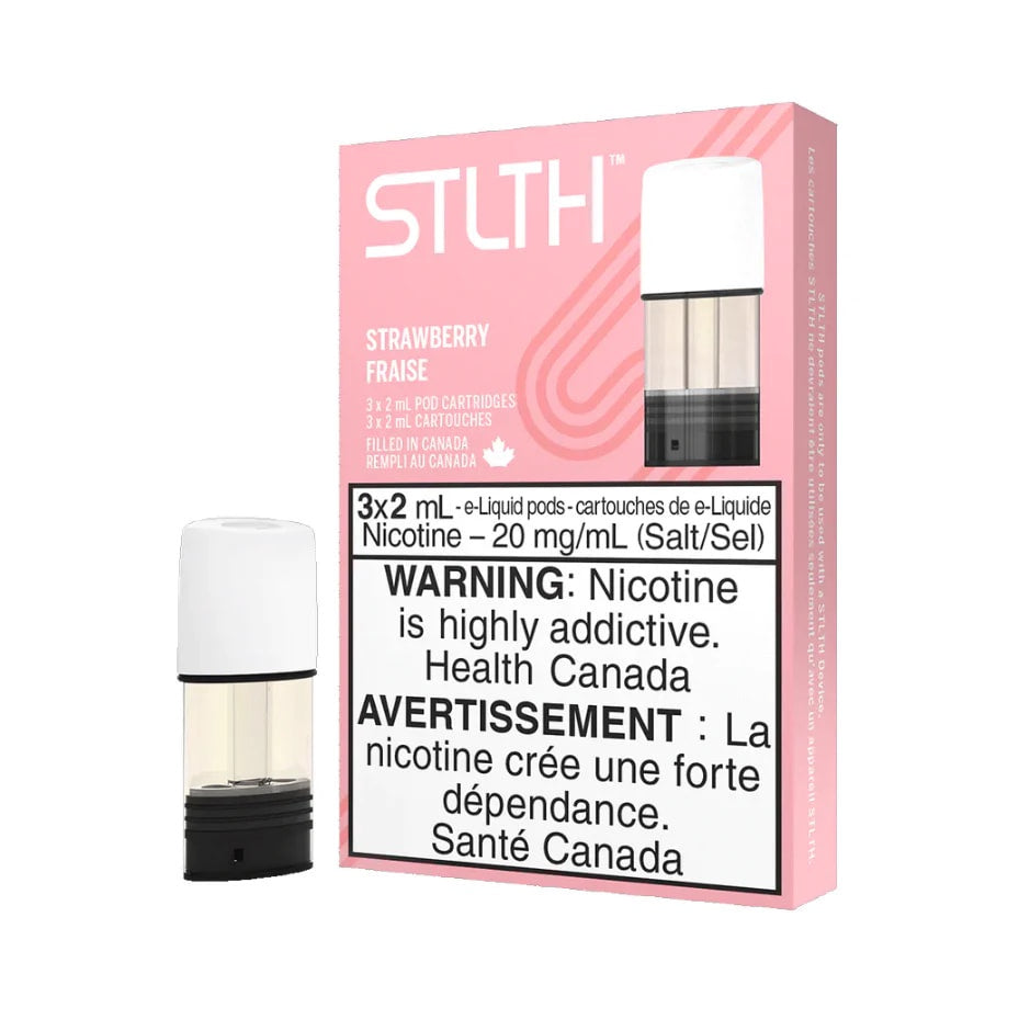 Strawberry - STLTH Pre-Filled Pods - 3x2mL