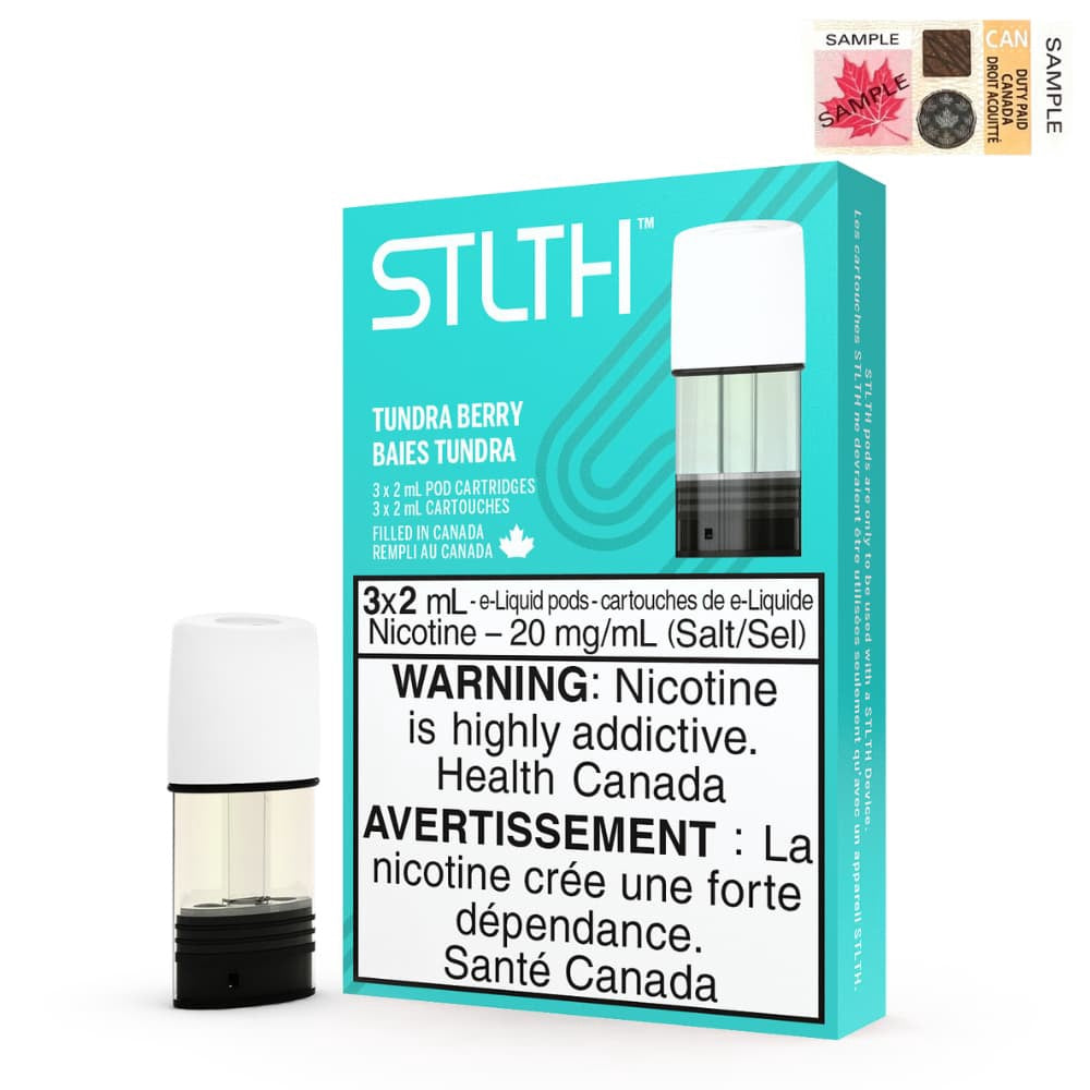 Tundra Berry - STLTH Pre-Filled Pods - 3x2mL