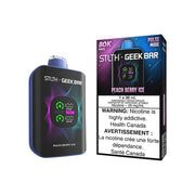 STLTH X Geek Bar Disposable Vape - 80K Puffs - 30mL - Peach Berry Ice