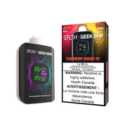 STLTH X Geek Bar Disposable Vape - 80K Puffs - 30mL - Strawberry Banana