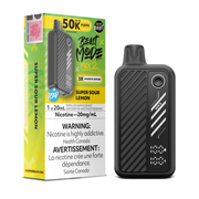 Flavour Beast Beast Mode Max 2 Disposable Vape - 50K Puffs - 20mL - Super Sour Lemon
