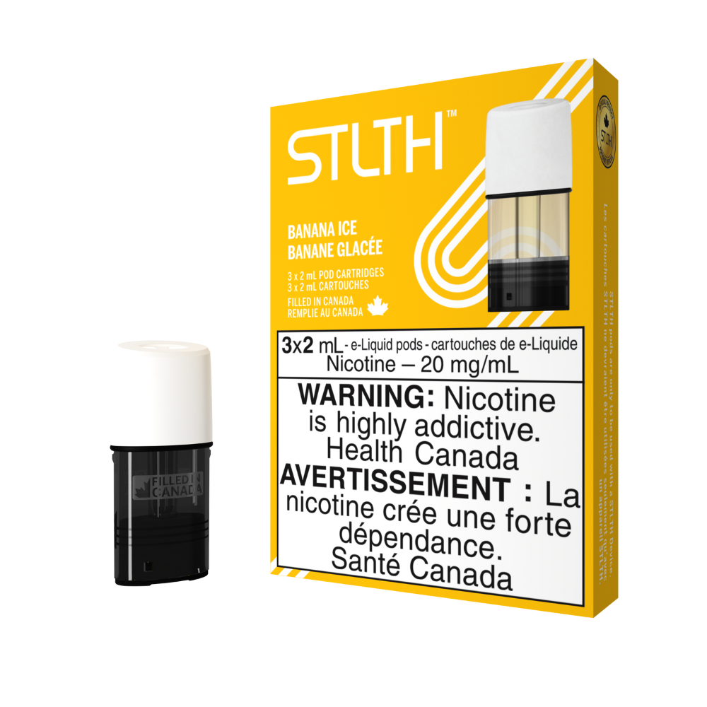 Banana Ice - STLTH Pre-Filled Pods - 3x2mL