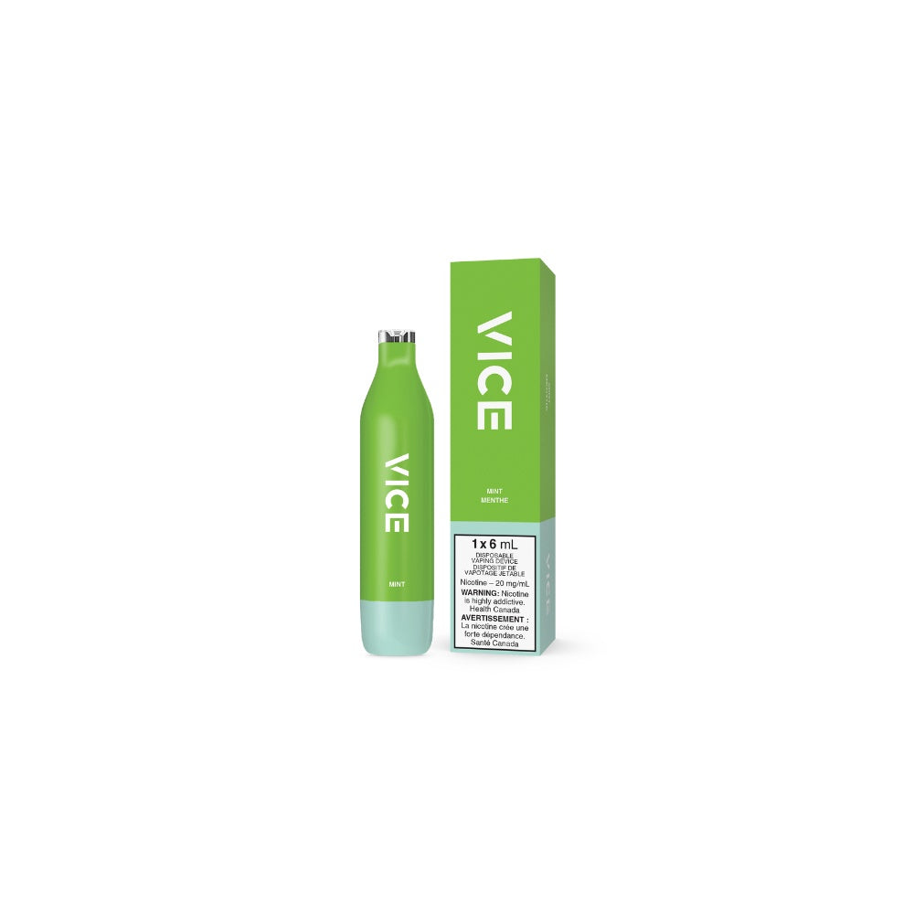 VICE 2500 Disposable Vape - 2500 Puffs - 6mL - Mint