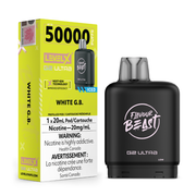 White G.B. Iced - Flavour Beast Level X G2 Ultra Replacement Vape Pod - 50K Puffs - 20mL
