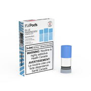 ZPods Pre-Filled Pods - 3 Pack - Blue Raspberry - 20mg - 2mL